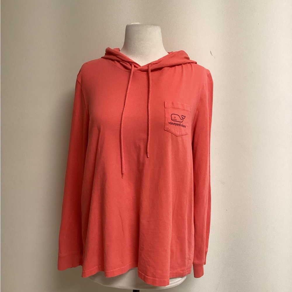 Vineyard vines long sleeve with hood